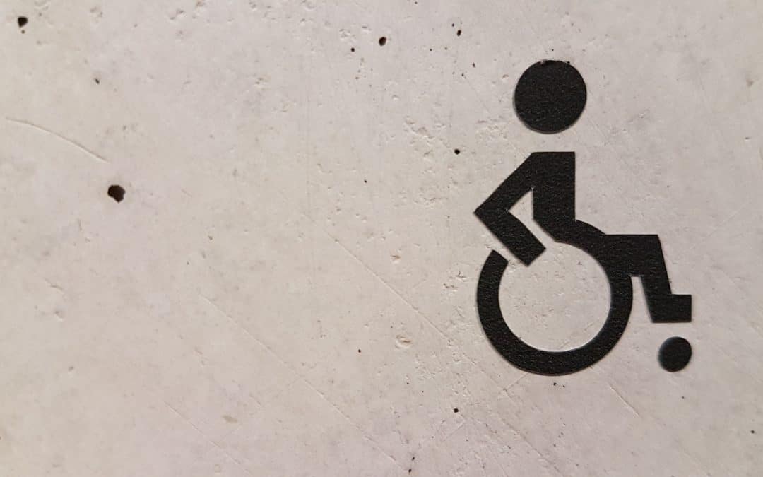 Bild eines Rollstuhlsymbols - Abfindung bei Kündigung Schwerbehinderter