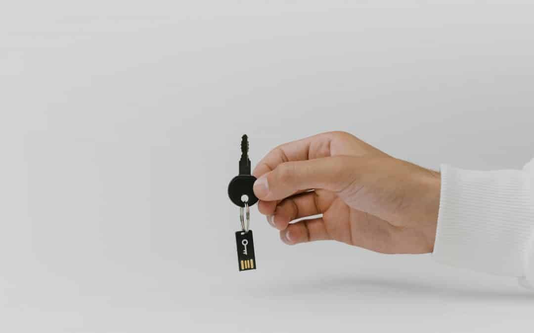 Symboldbild USB-Stick mit Daten